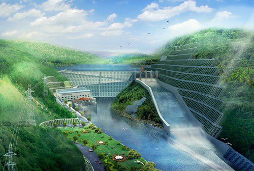闵行老挝南塔河1号水电站项目